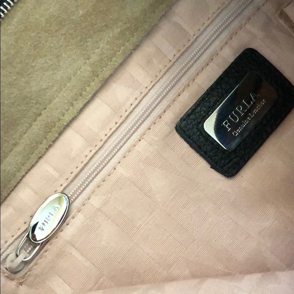 Furla black leather Onyx hobo bag - Picture 8 of 8